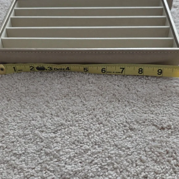 Gold Stackable Jewelry Tray Set (2) - Picture 3 of 7